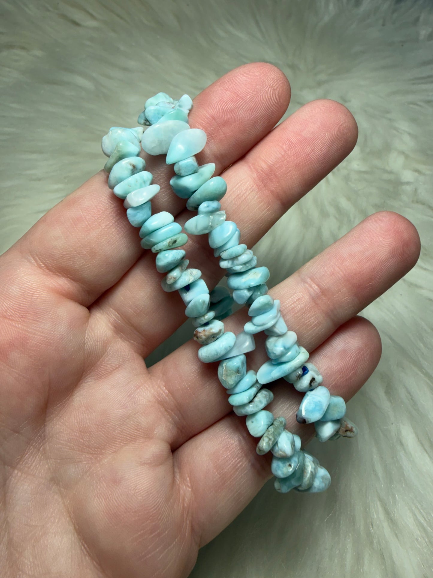 Pulsera larimar alta calidad