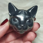 Cabeza Gato Bastet Shungit