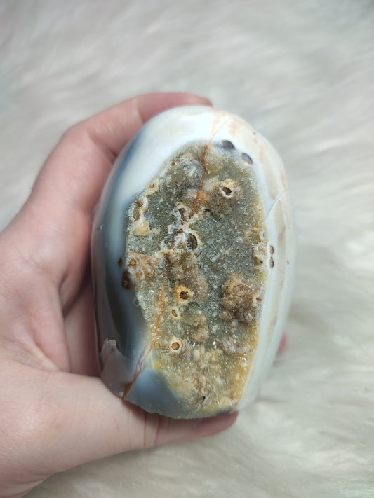 Ágata Orca Cristalizada número 63