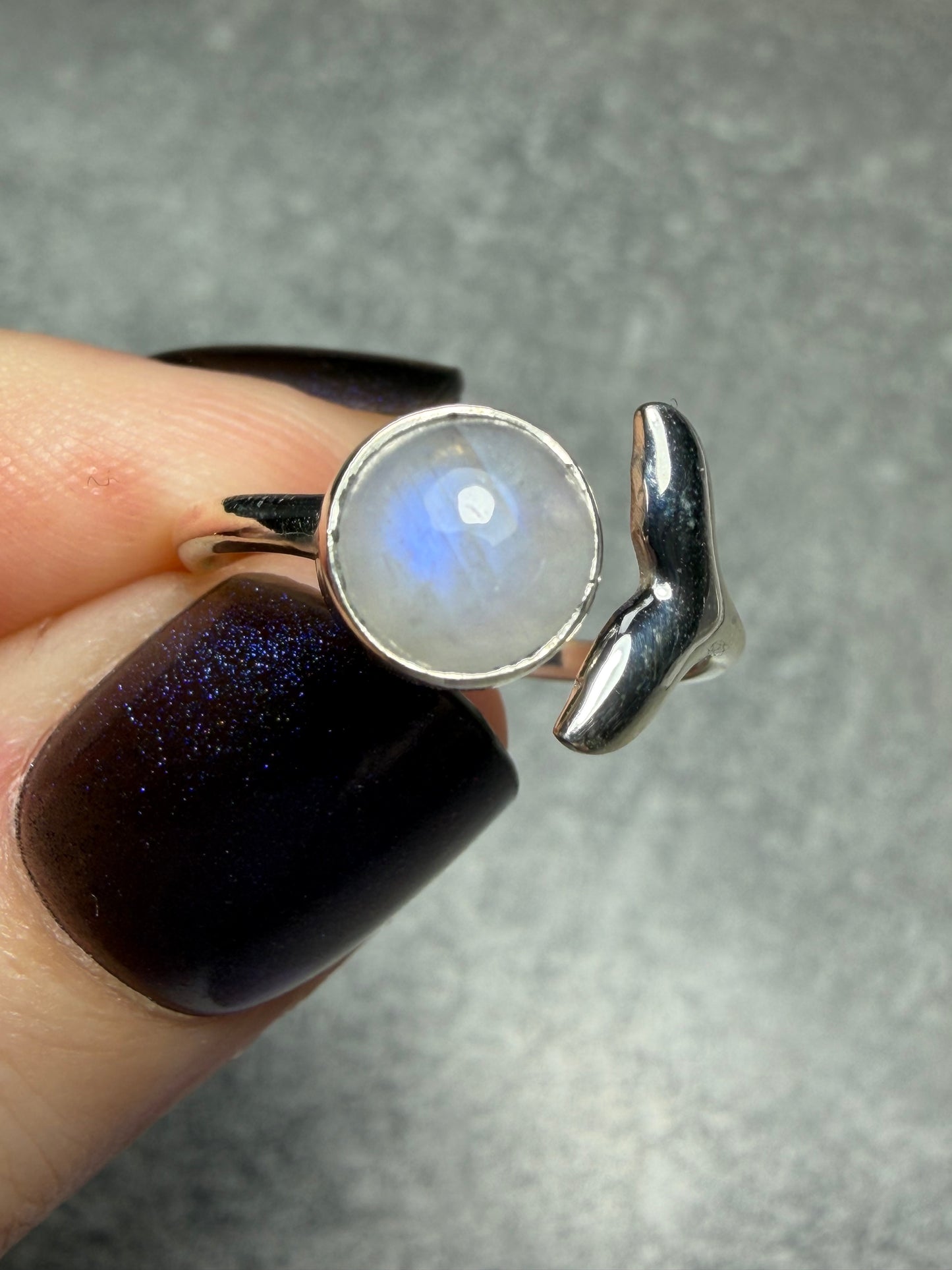 Anillo plata 925 ajustable - Modelo Sirenia