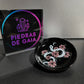 Plato Serpiente Floral