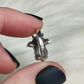 Anillo plata de ley 925 con cuarzo jardín - Dragón bebé 303