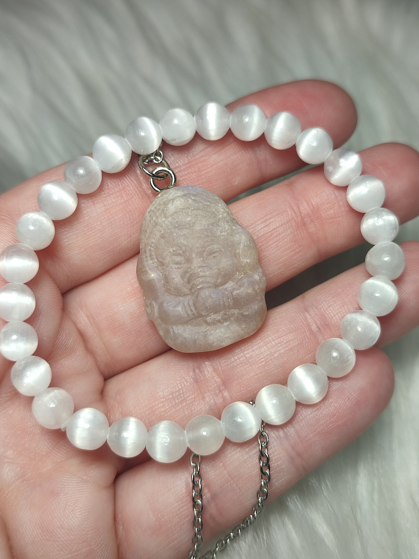 Conjunto colgante y pulsera n°425