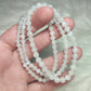 Pulsera bola piedra luna 4 mm
