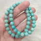 Pulsera elástica esferas de amazonita - 8 mm