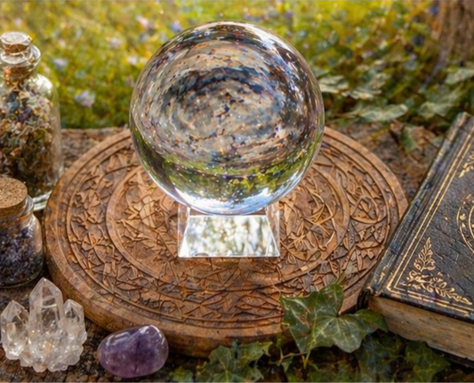 Bola De Cristal Para Adivinación