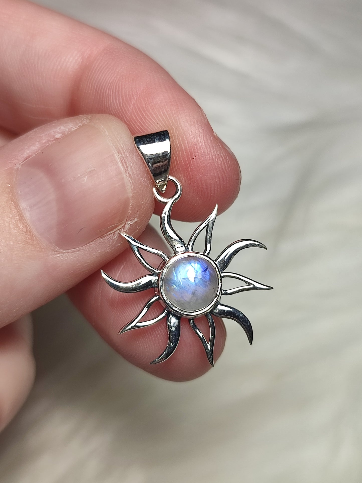Colgante plata 925  Modelo Sol