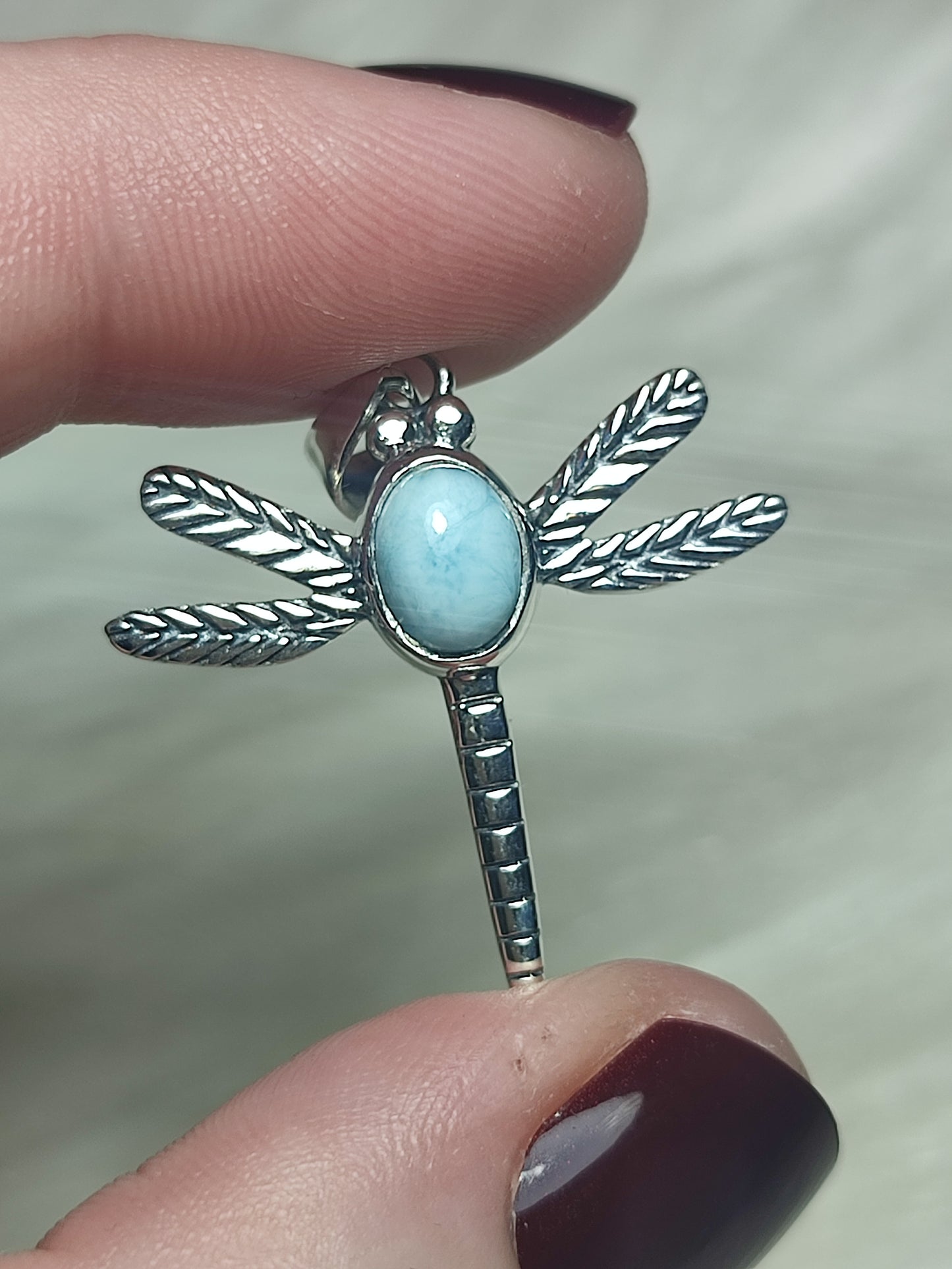 Colgante plata 925 Modelo libélula