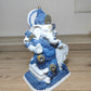 Ganesha Azul Y Blanca - Prosperidad y Protección