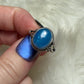 Anillo plata 925 con apatito alta calidad - ajustable n° 1