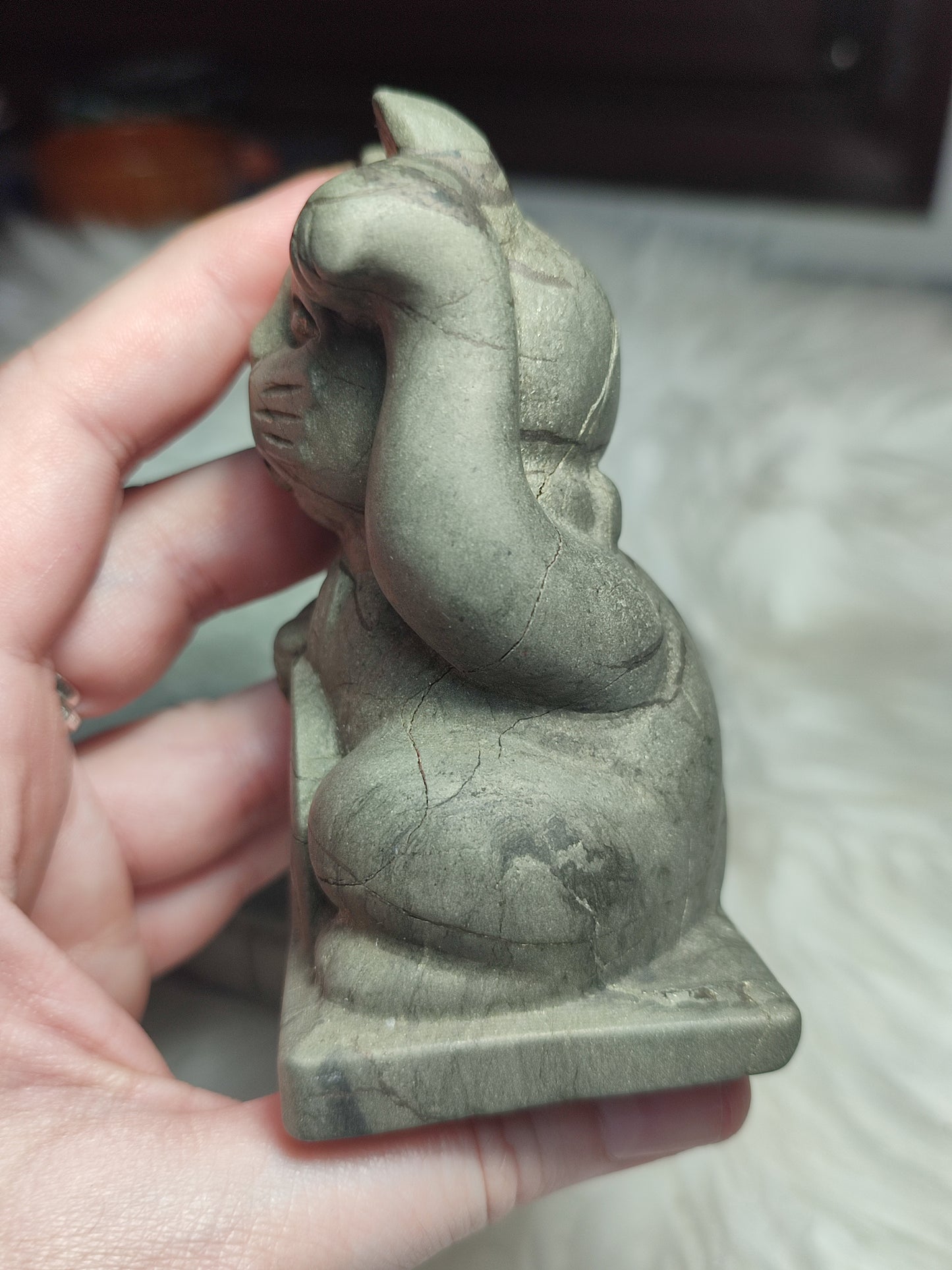 Gato maneki neko de pirita 697 gramos