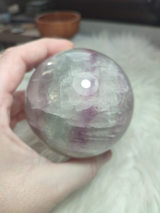 Esfera fluorita 845 gramos