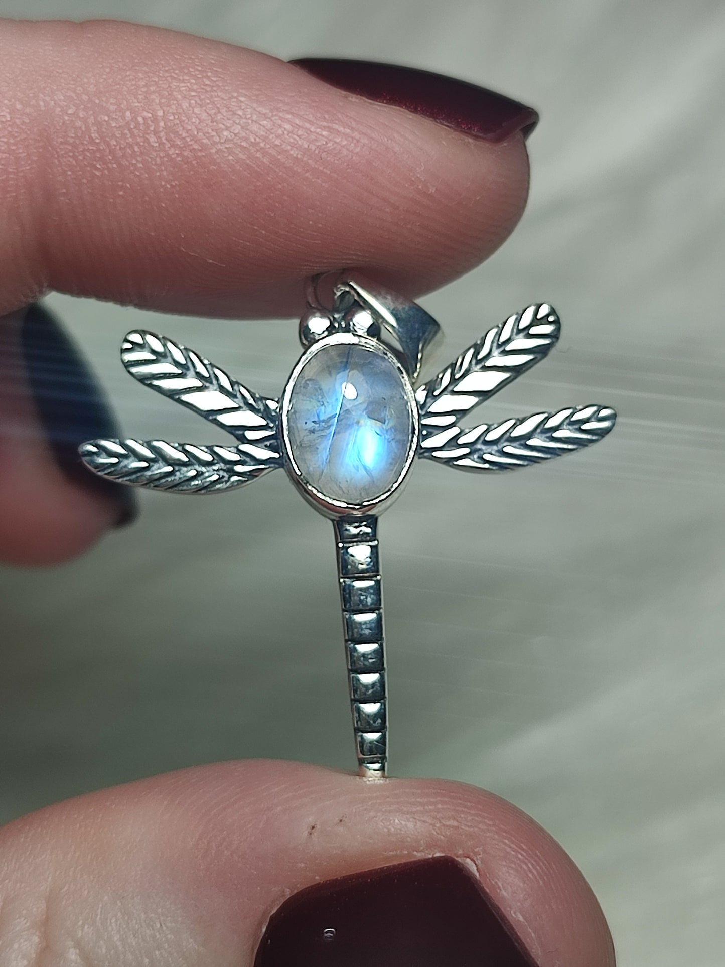 Colgante plata 925 Modelo libélula