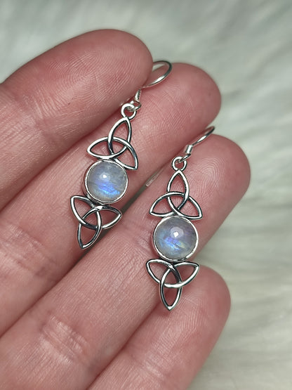 Pendientes plata 925 - Modelo Triketa Celta