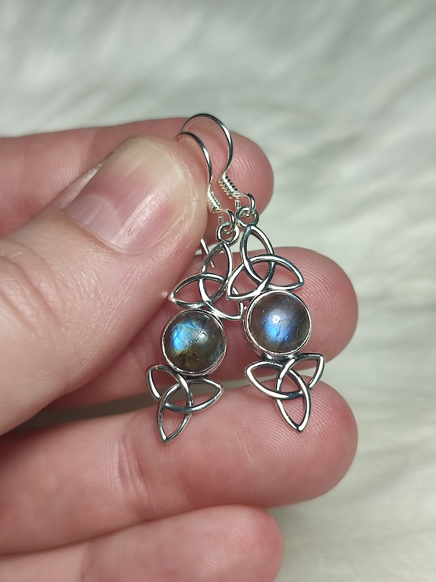 Pendientes plata 925 - Modelo Triketa Celta