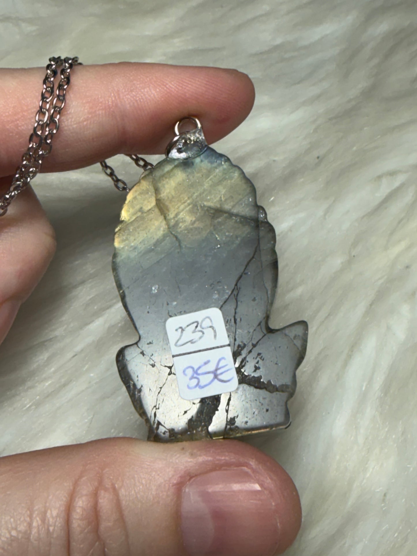 Collar Labradorita Ganesha - Ganesh n°239