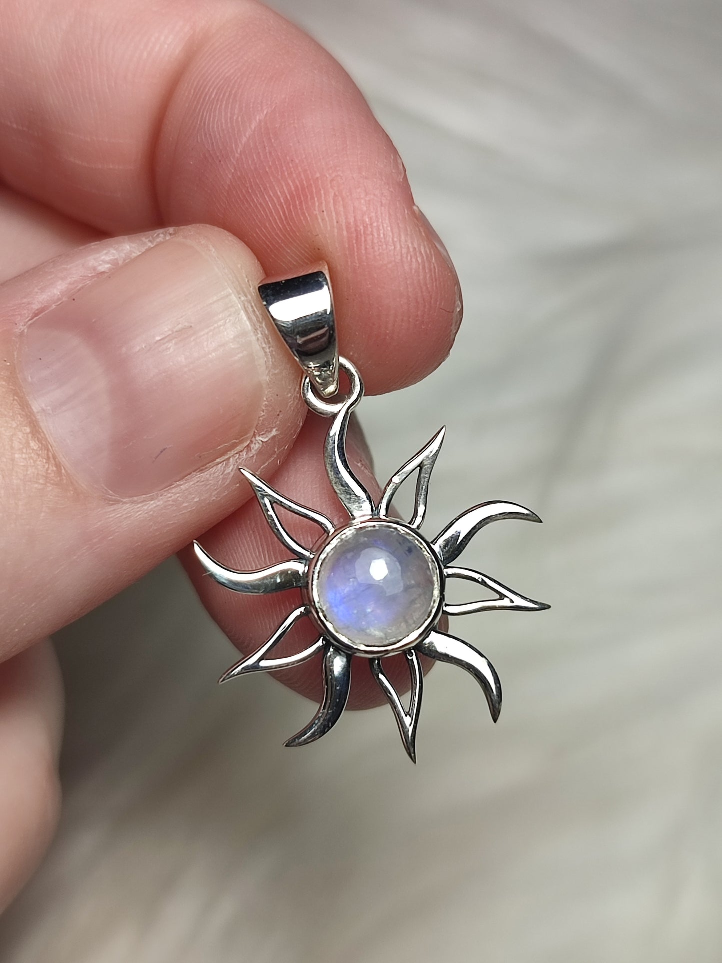 Colgante plata 925  Modelo Sol