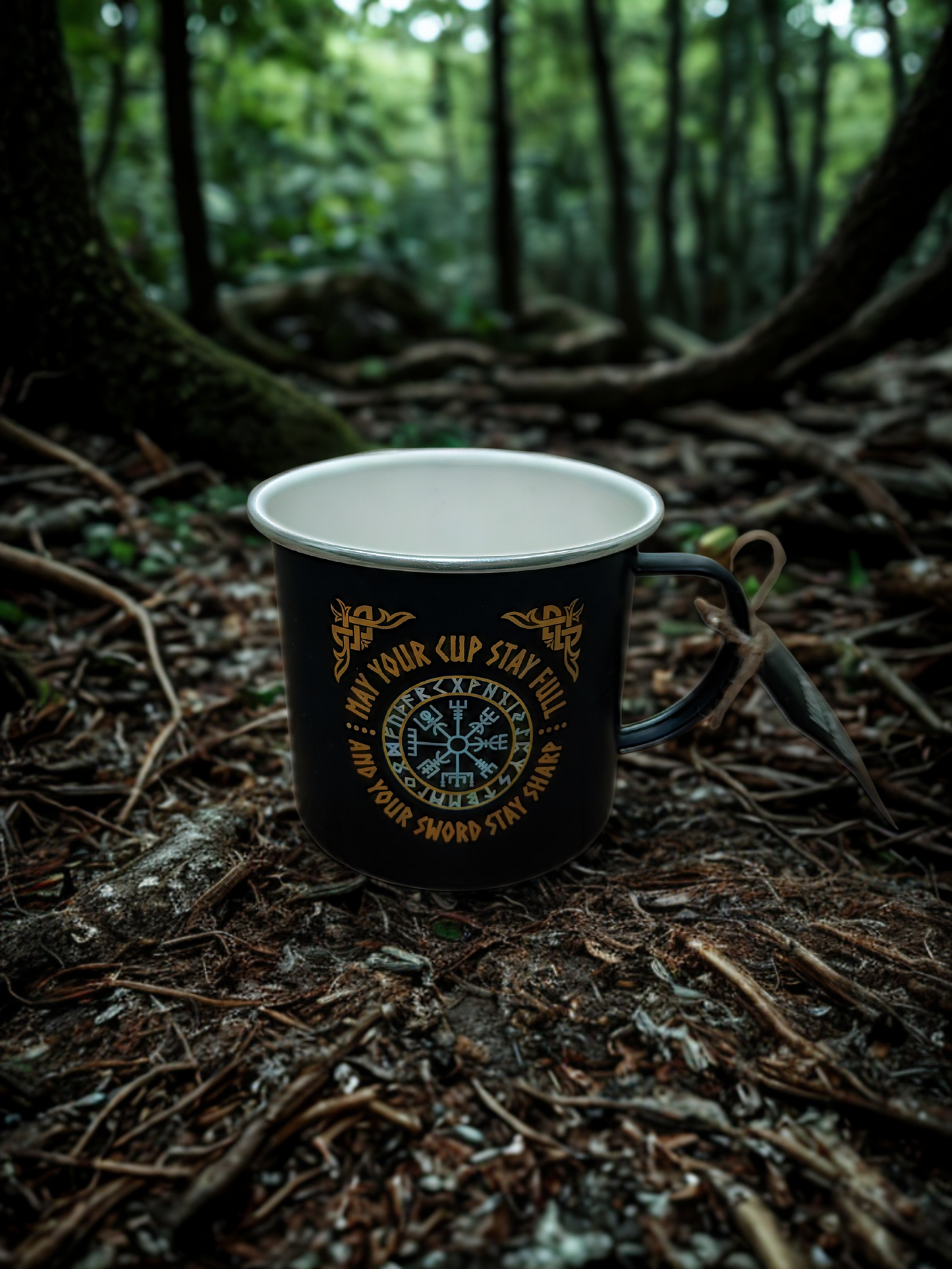 Taza Metalica Vikinga