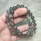 Pulsera elástica esferas de piedra luna gris extra 10 mm