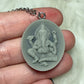 Collar Dios Ganesha en jade Taiji n° 89