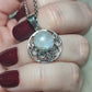 Colgante plata 925 con piedra luna n° 49