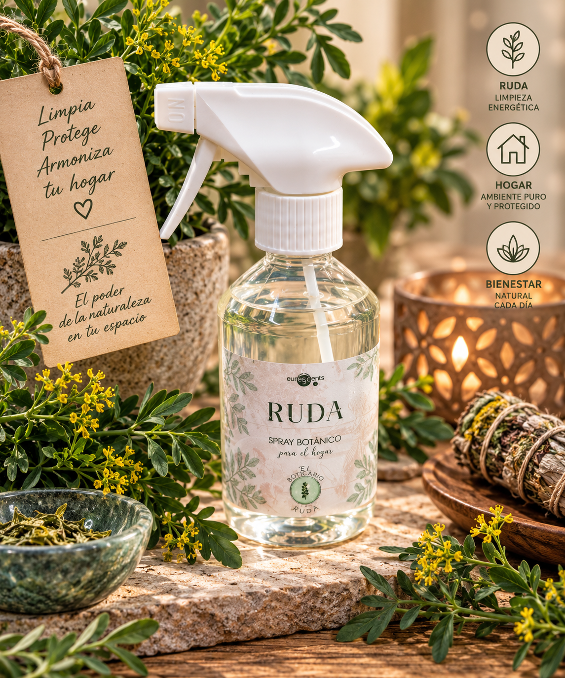 SPRAYS BOTÁNICOS PARA EL HOGAR