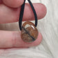 Collar mini caramelito - muchos minerales disponibles