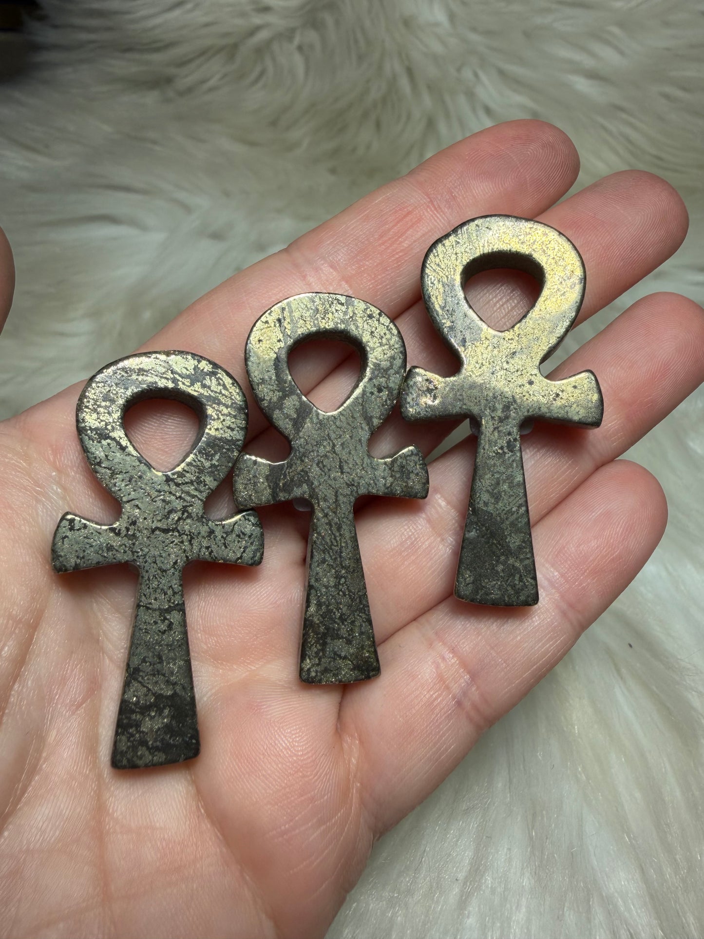 ankh egipcio Pirita