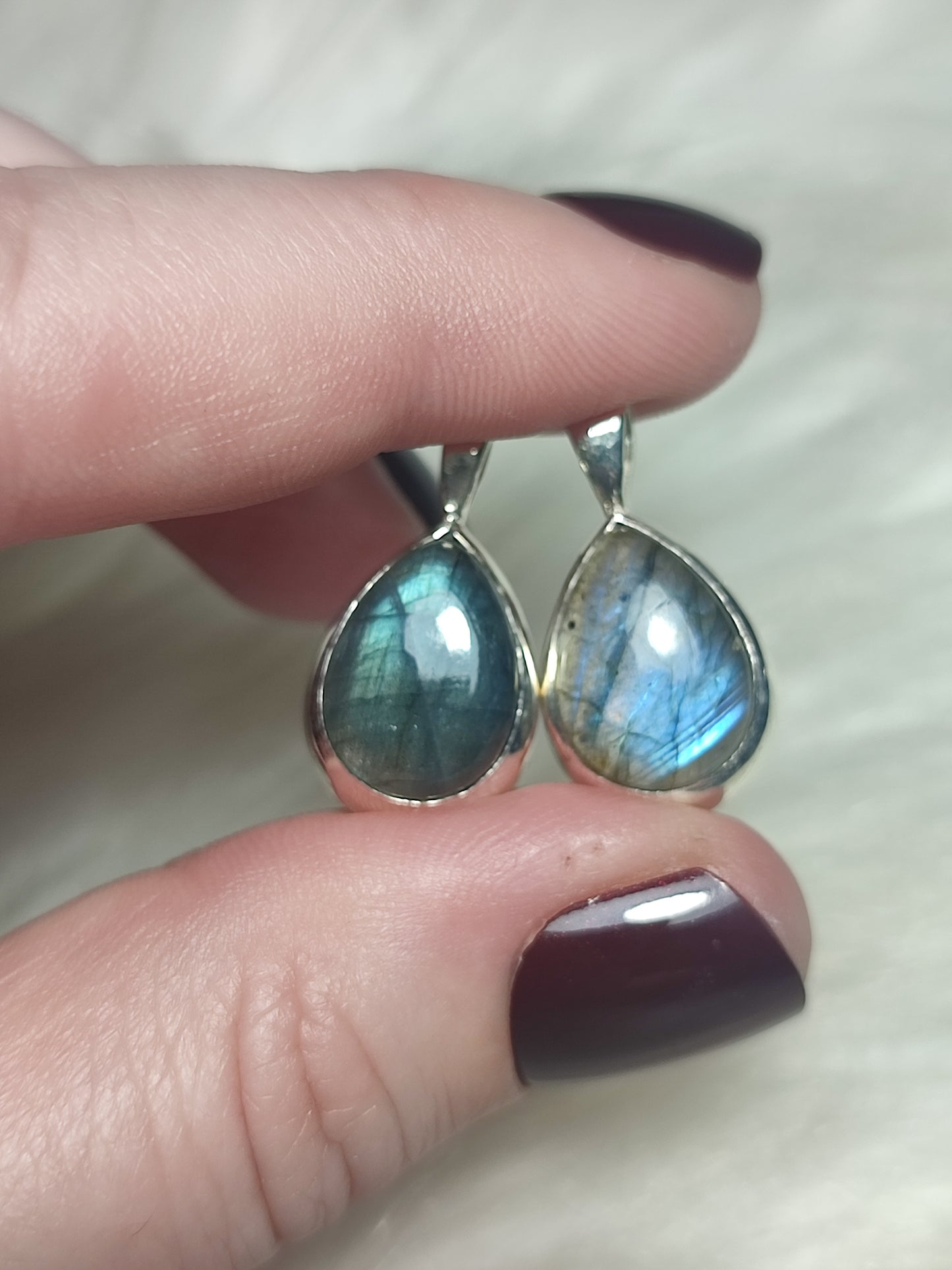 Colgante plata 925 Modelo lágrima