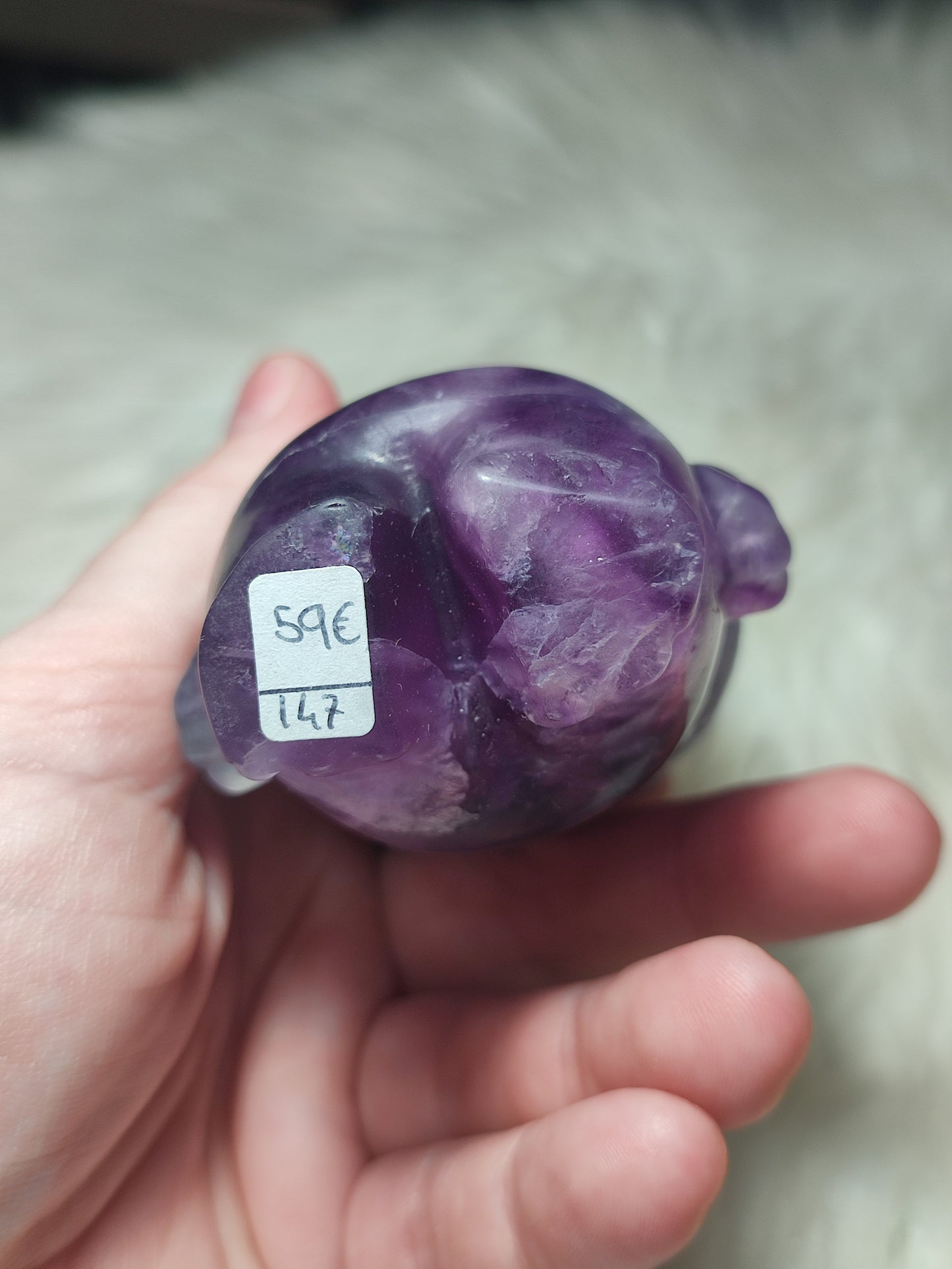 Labubu flúorita 465 gr número 147