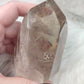 Punta cuarzo con rutilo y hematite - n° 50
