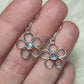 Pendientes plata 925 - Modelo Flor