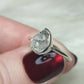 Anillo plata 925 con Diamante Herkimer Ajustable - VIDEO