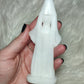 Sacerdotisa tallada en jade blanco - Modelo Velo