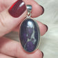 Colgante plata 925 con purpurita extra n°57