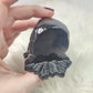 Busto Horus tallado en Obsidiana negra n° 28