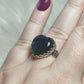 Anillo plata 925 con labradorita flash - ajustable n° 49