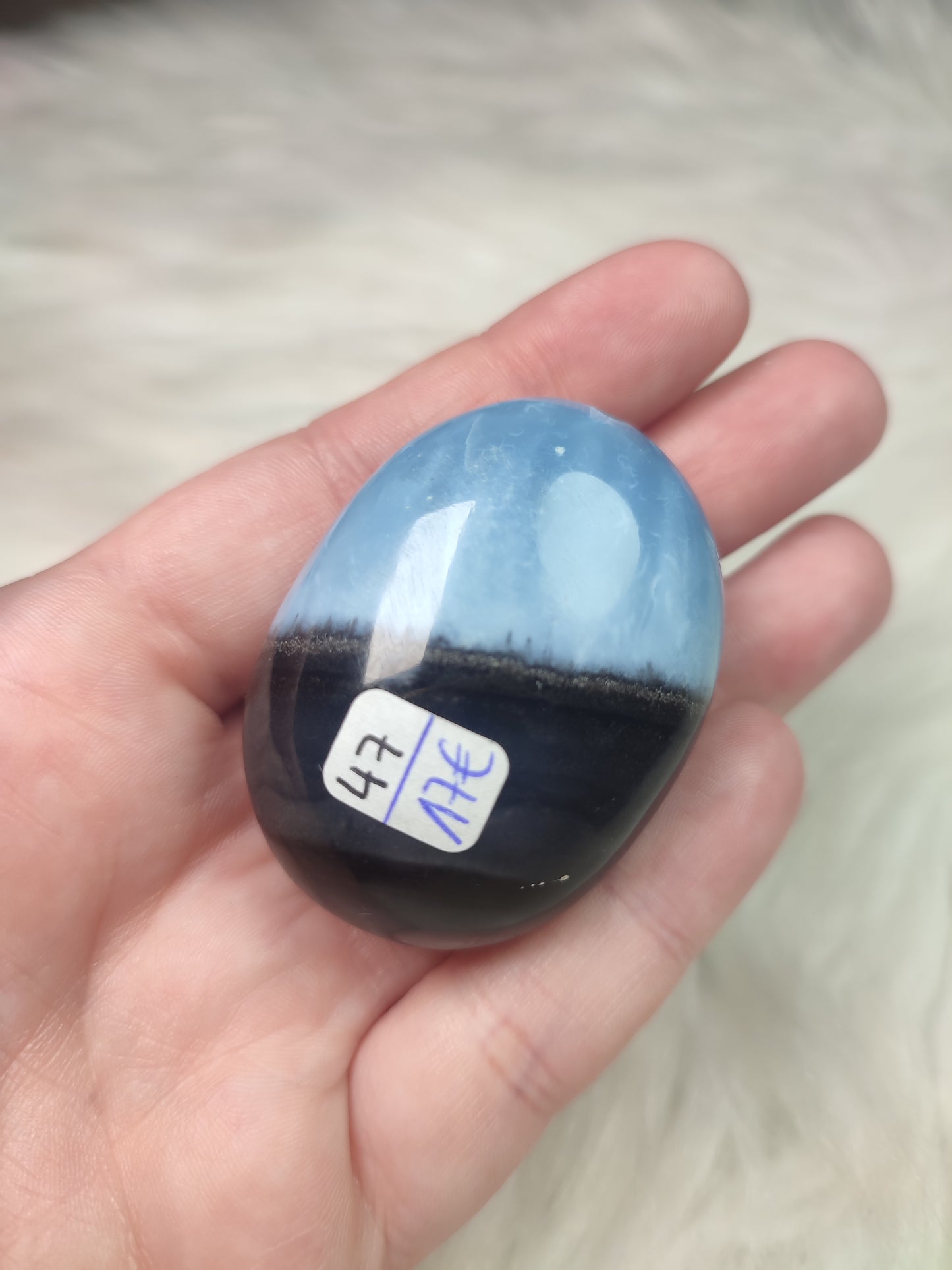 Rodado ópalo owyhee azul n° 47