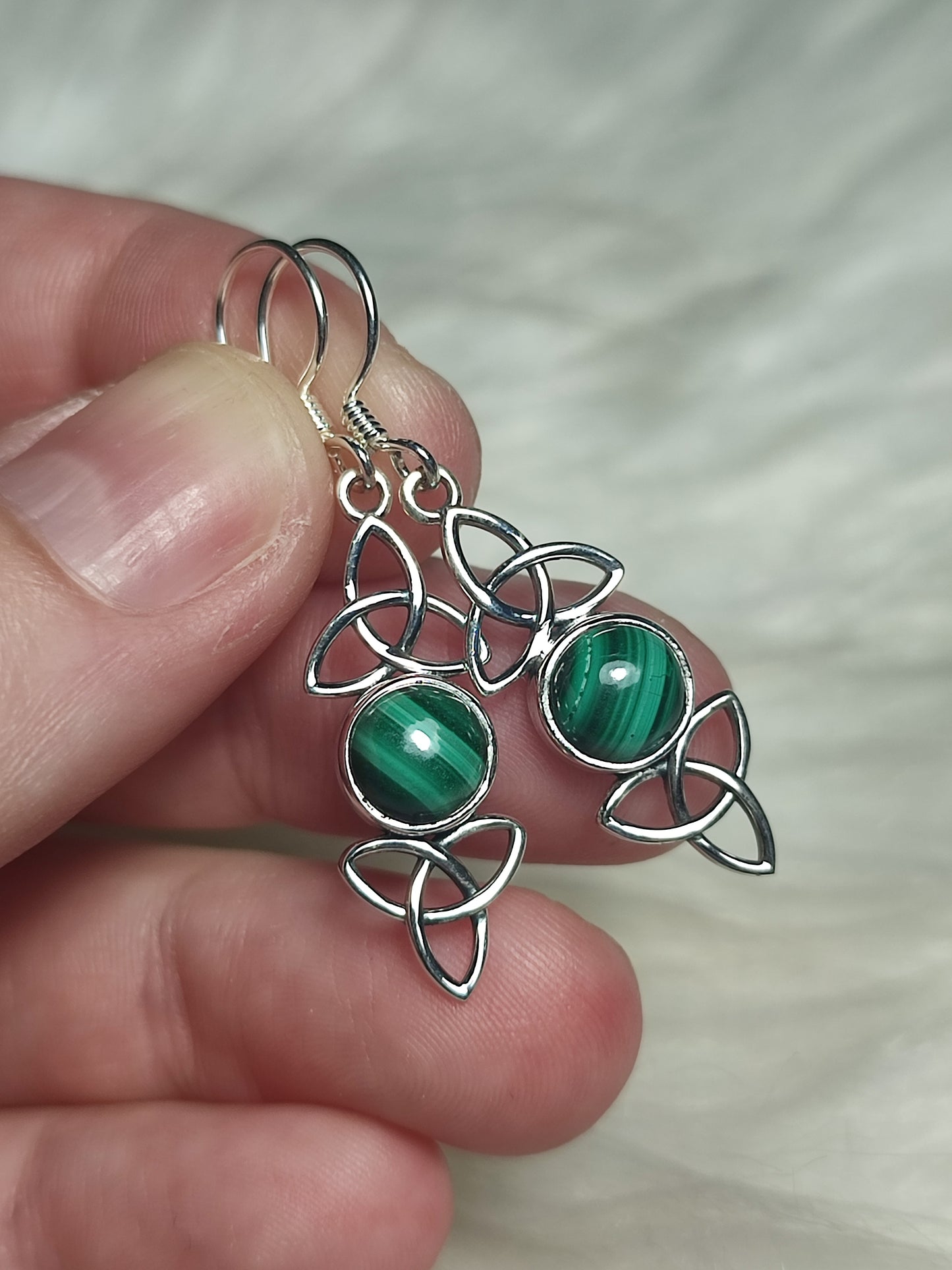 Pendientes plata 925 - Modelo Triketa Celta