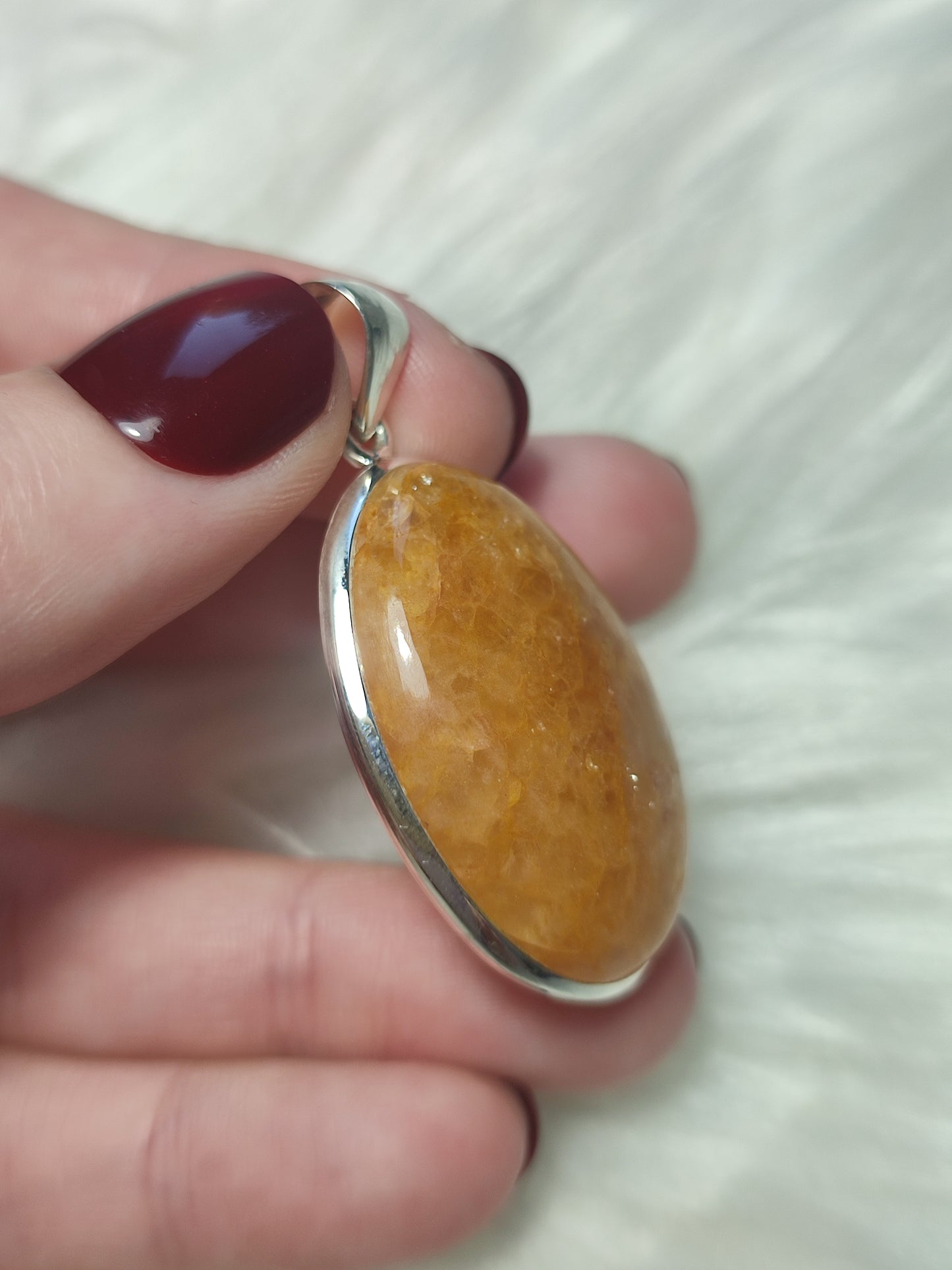 Colgante plata 925 con cuarzo Sanador n°94