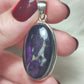 Colgante plata 925 con purpurita extra n°57