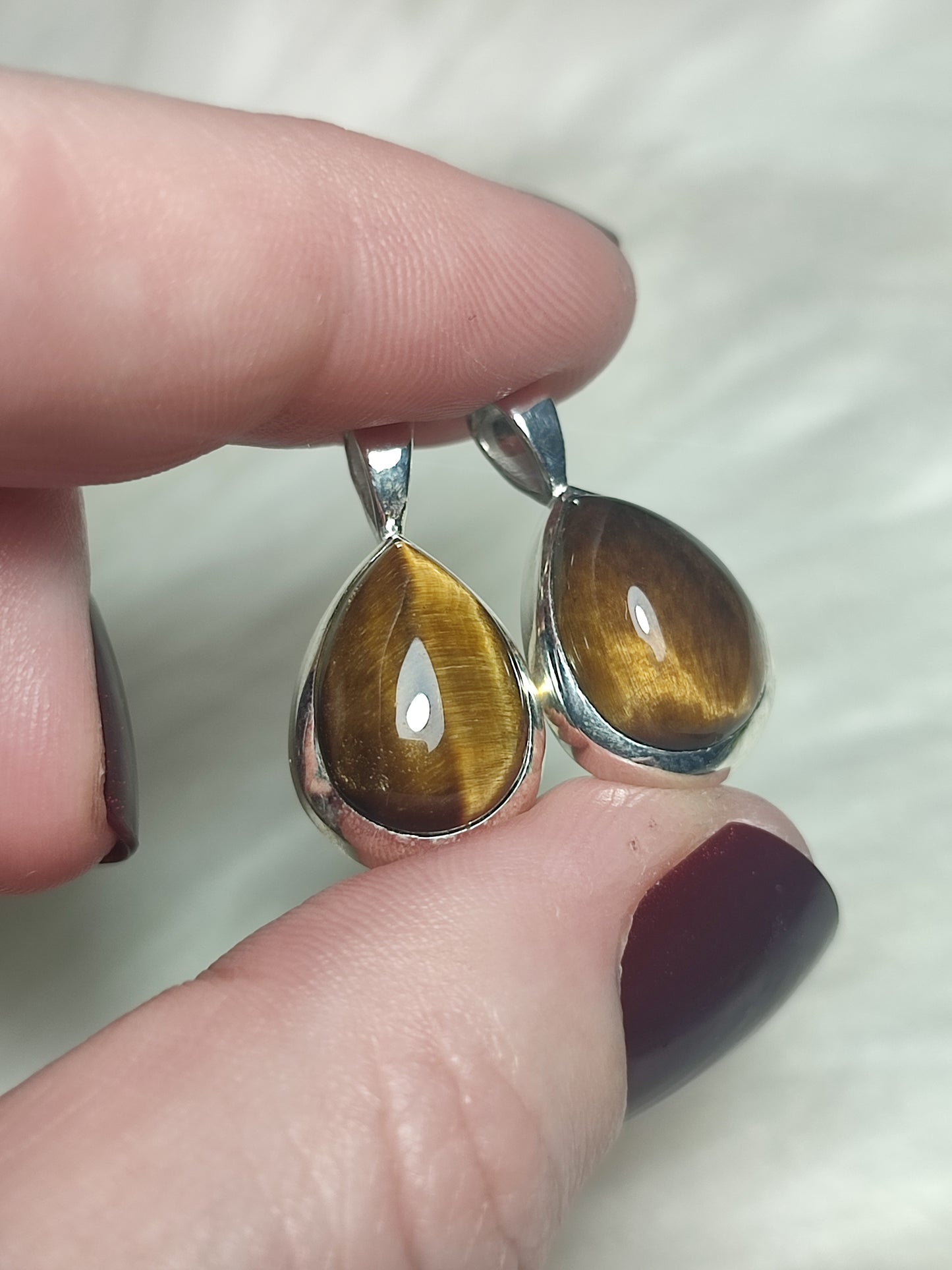 Colgante plata 925 Modelo lágrima