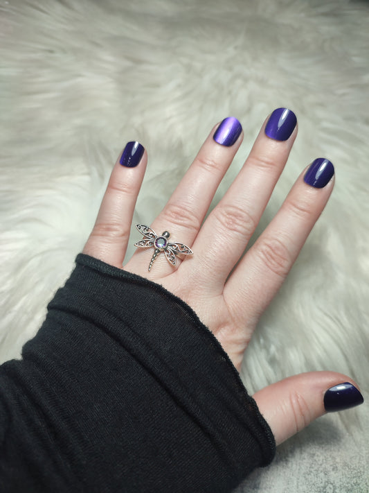 Anillo plata 925 Modelo libélula