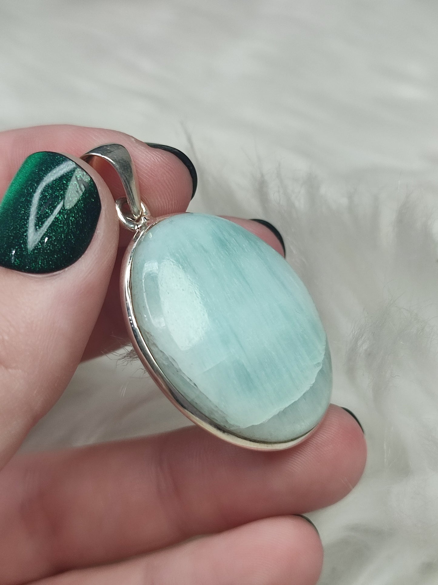 Colgante plata 925 con hemimorfita n° 171
