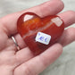 Corazón ágata Cornalina - N° 4