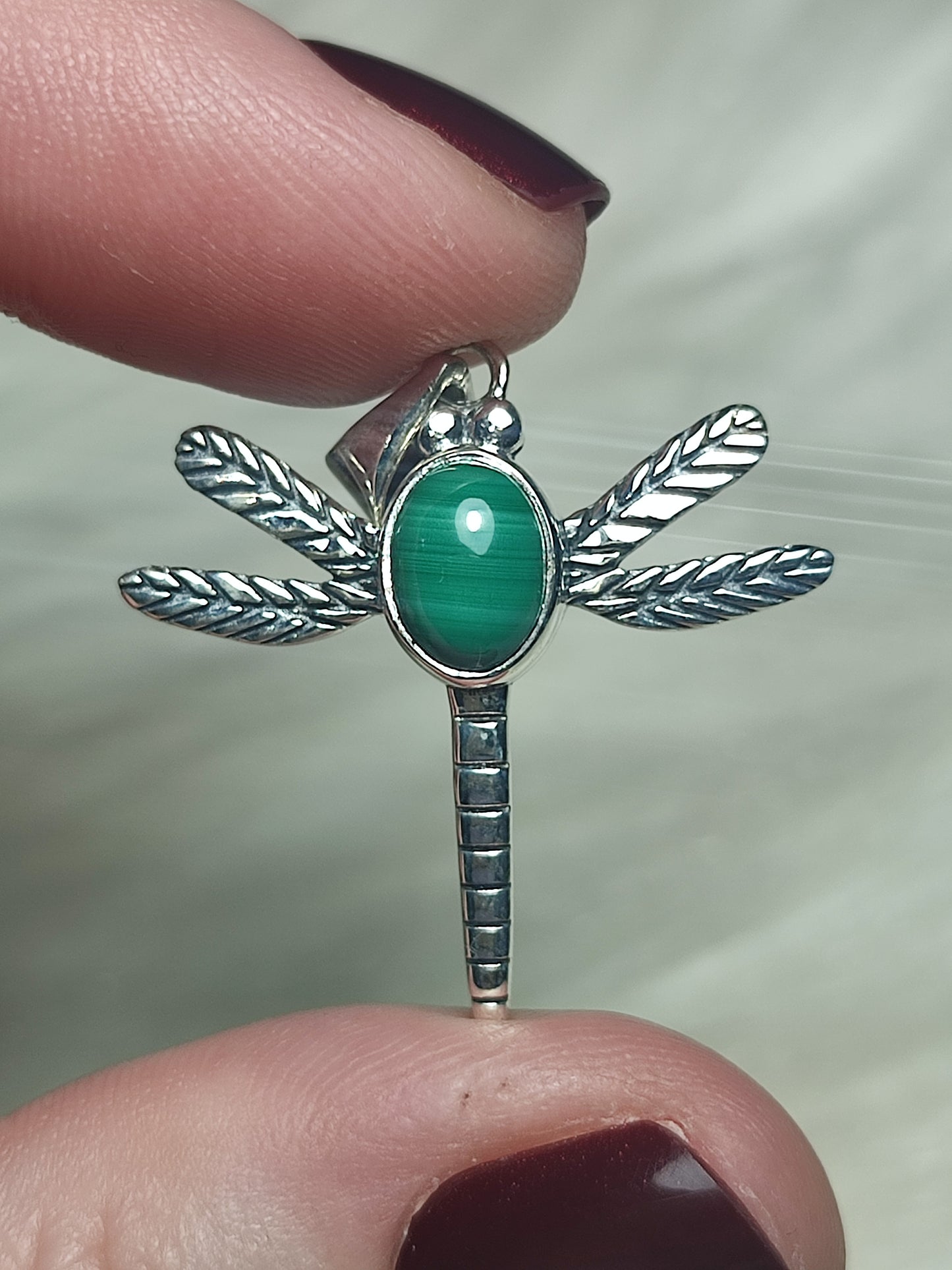 Colgante plata 925 Modelo libélula