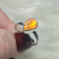 Anillo plata 925 con ópalo Etiope- ajustable n° 60