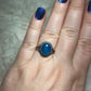 Anillo plata 925 con apatito alta calidad - ajustable n° 1