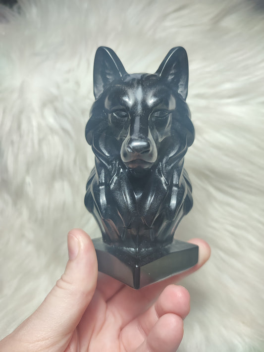 Lobo obsidiana negra n°265