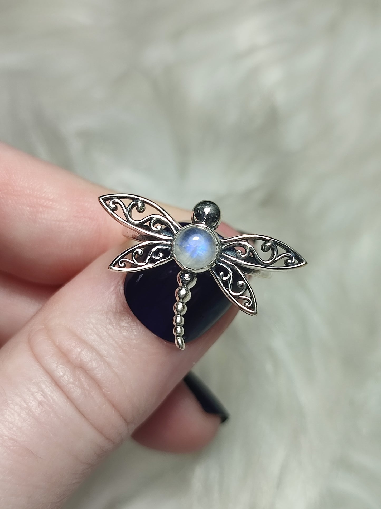 Anillo plata 925 Modelo libélula